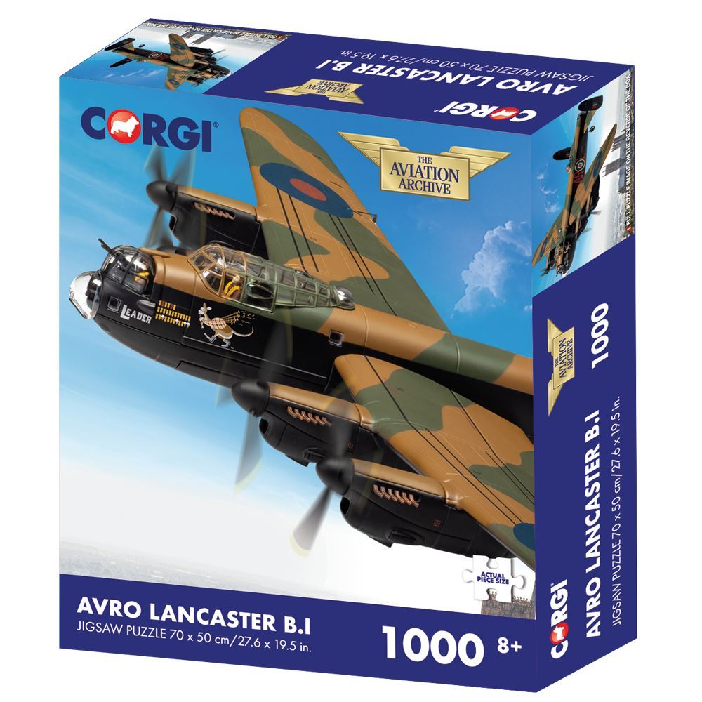 77639 Corgi Collection 1000 Piece Jigsaw Puzzle Avro Lancaster B.I