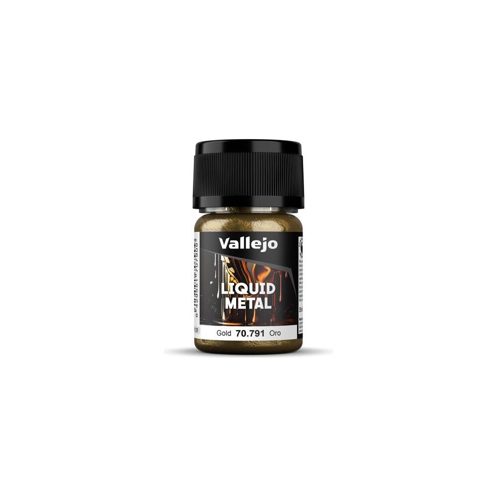 70791 Vallejo Alcohol-based Metallics Gold