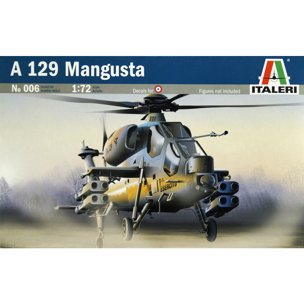 0006 Italeri 1/72 A-129 Mangusta