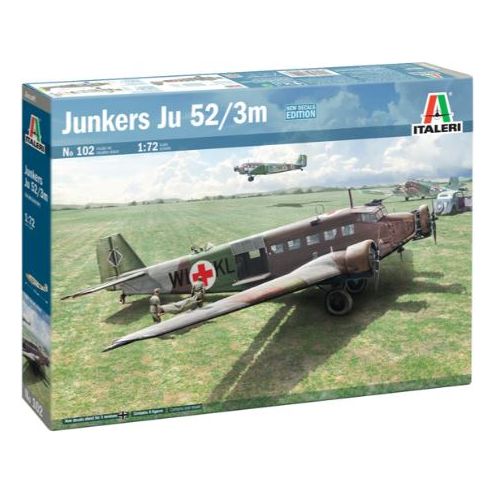 102 Italeri 1/72 Junkers JU 52/3M