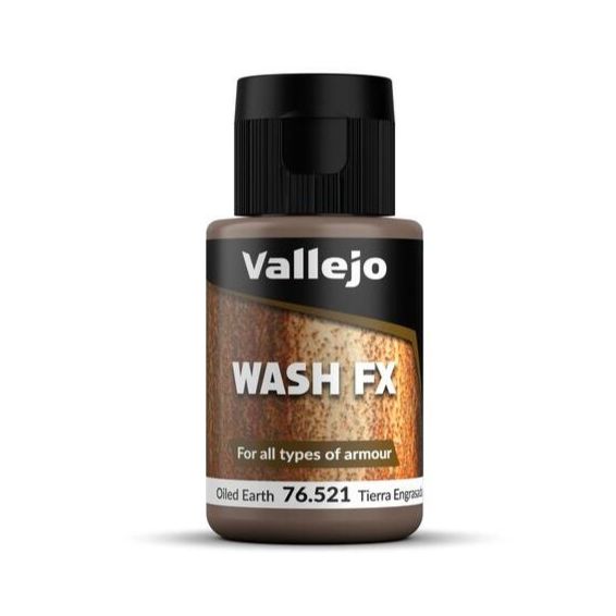 76521 Vallejo Oiled Earth Wash 35 ml