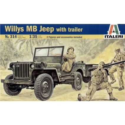314 Italeri 1/35 Jeep Cross Country