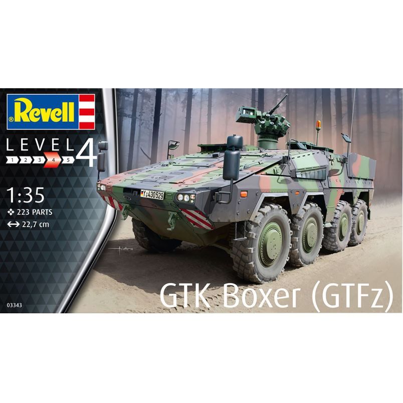 03343 Revell 1/35 Boxer 8X8 Multi Role APC