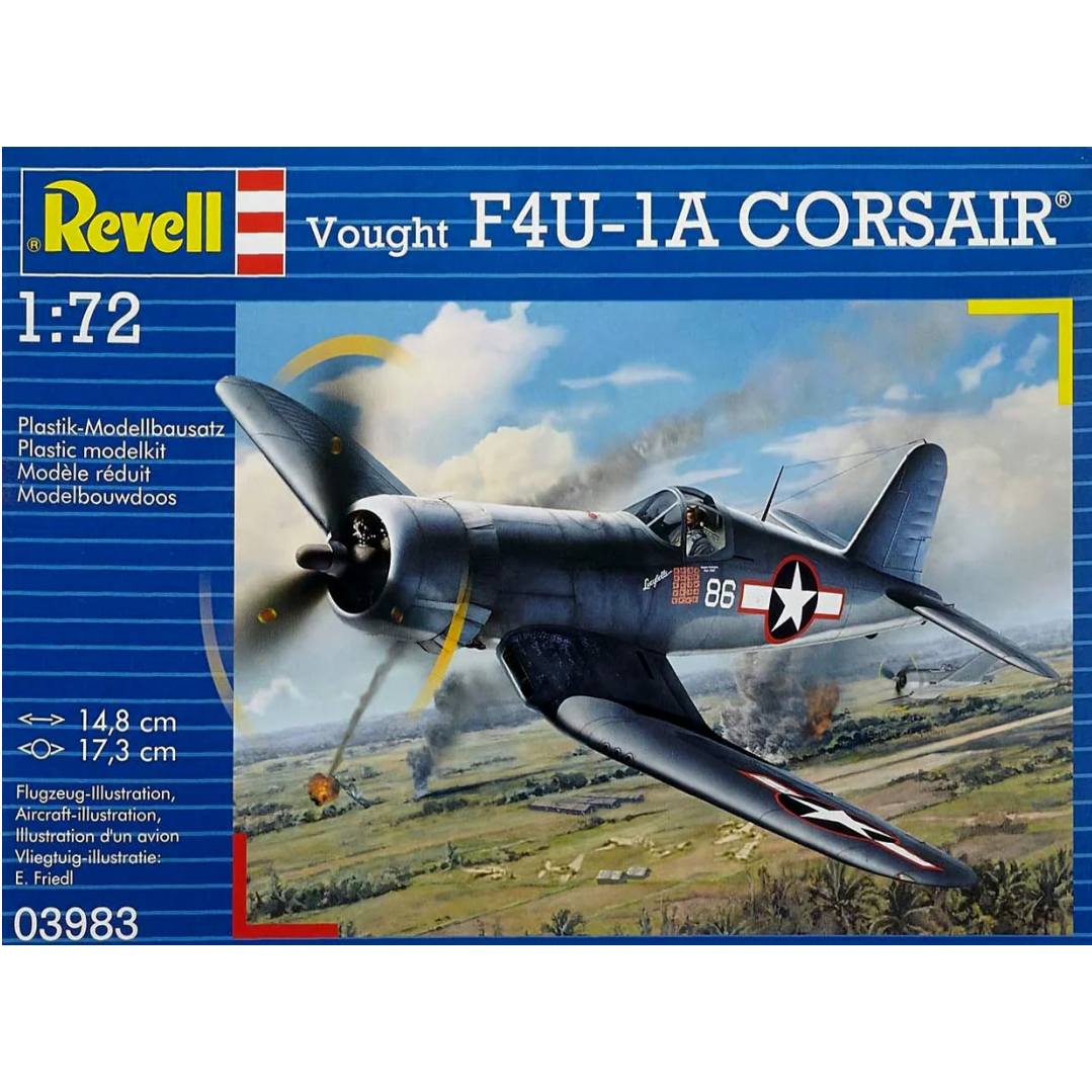 03983 Revell 1/72 Vought F4U-1A Corsair