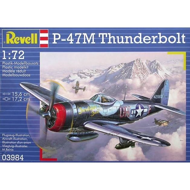 03984 Revell 1/72 P-47M Thunderbolt