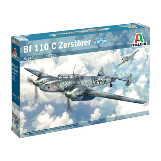 049 Italeri 1/72 Bf 110 C Zerstorer