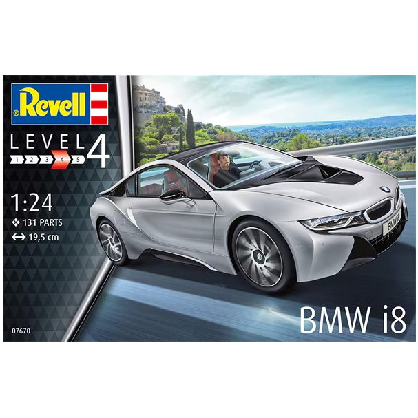 07670 Revell BMW i8