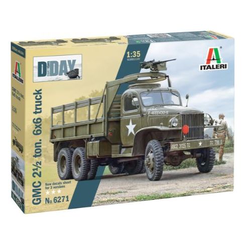 6271 Italeri 1/35 GMC 2 1/2 Ton. 6x6 Truck "D-Day 80 Anniversary"