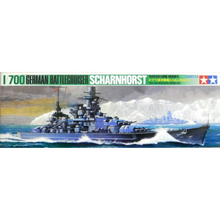 77518 Tamiya 1/700 German Battlecruiser Scharnhorst