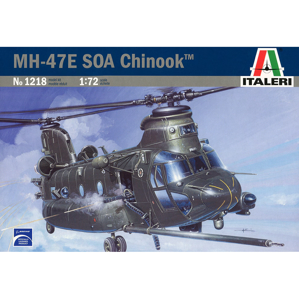 1218 Italeri 1/72 Boeing MH-47E SOA Chinook