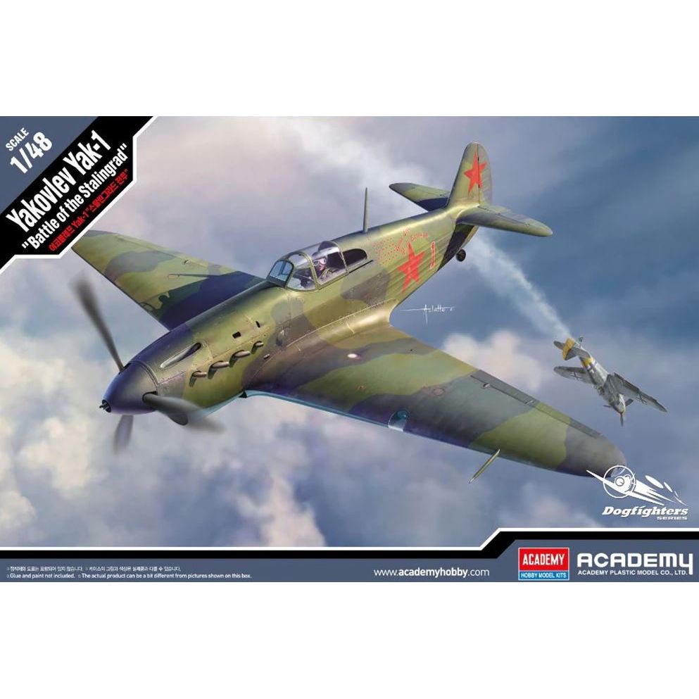 12343 Academy 1/48 Yakovlev Yak-1 Battle of Stalingrad