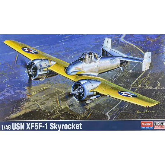 12363 Academy 1/48 USN XF5F-1 Skyrocket