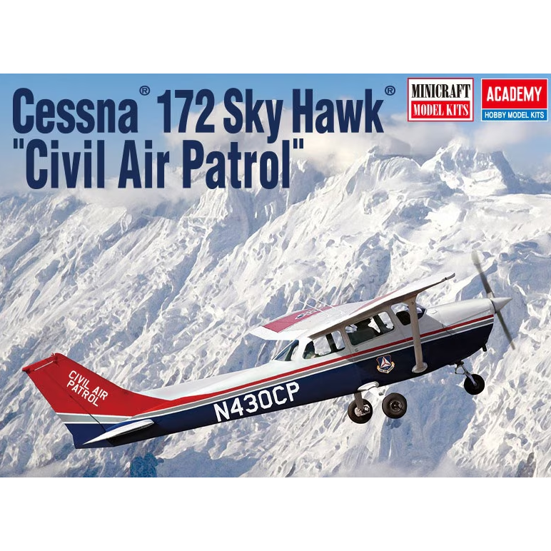 12367 Academy 1/48 Cessna 172 Skyhawk "Civil Air Patrol"