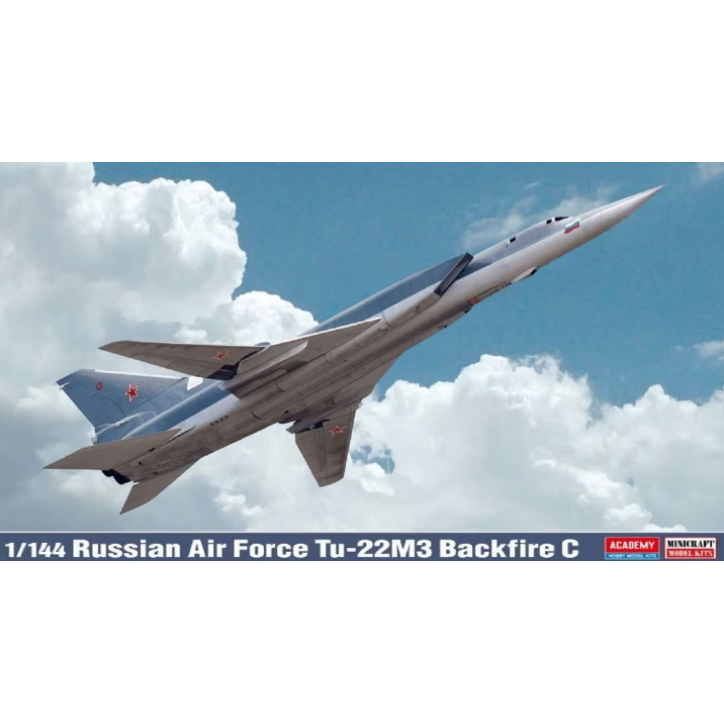 12636 Academy 1/144 Russian Af Circa 1985: Tu-Backfire