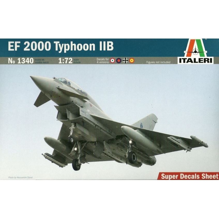 1340 Italeri 1/72 EF 2000 Typhoon IIB (Twin Seater)
