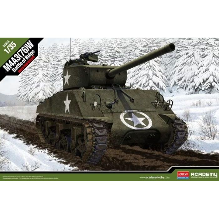 13500 Academy 1/35 M4A3 Battle Of The Bulge