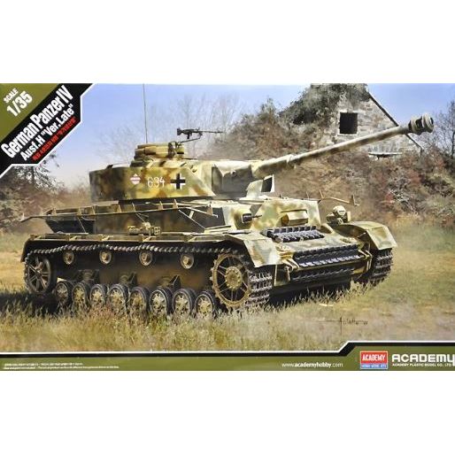 13528 Academy 1/35 German Panzer Ausf.H “Ver.Late”