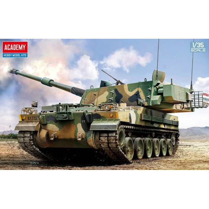 13561 Academy 1/35 ROK Army K9A1 155mm Self-Propelled Howitzer