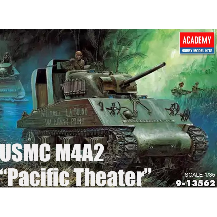 13562 Academy 1/35 M4A2(75) "Pacific Theater"