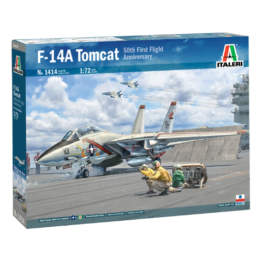 1414 Italeri 1/72 F-14A Tomcat 50th First Flight Anniversary