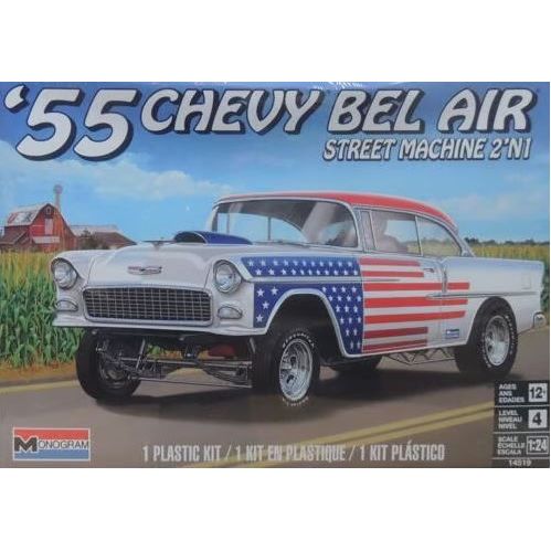 14519 Revell 1/24 1955 Chev Bel Air Street Machine