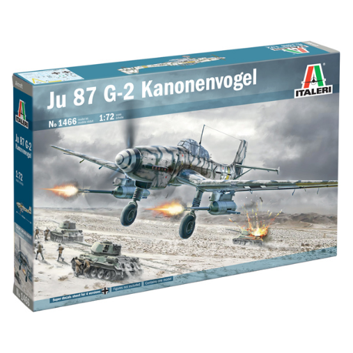 1466 Italeri 1/72 Ju-87 G2 Kanonenvogel