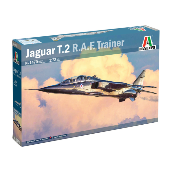 1470 Italeri 1/72 Jaguar T-2 RAF Fighter