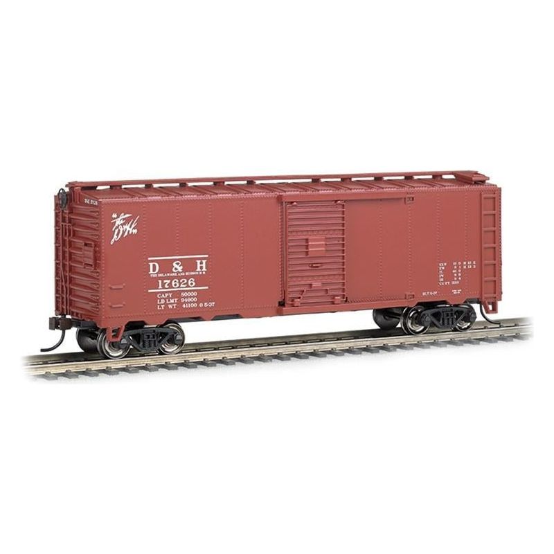 15005 Bachmann USA HO Scale 40' Steam Era Box Car - Delaware & Hudson