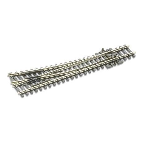 SL-395 Peco N Scale Turnout, Medium Radius, Right Hand (Code80) Insulfrog