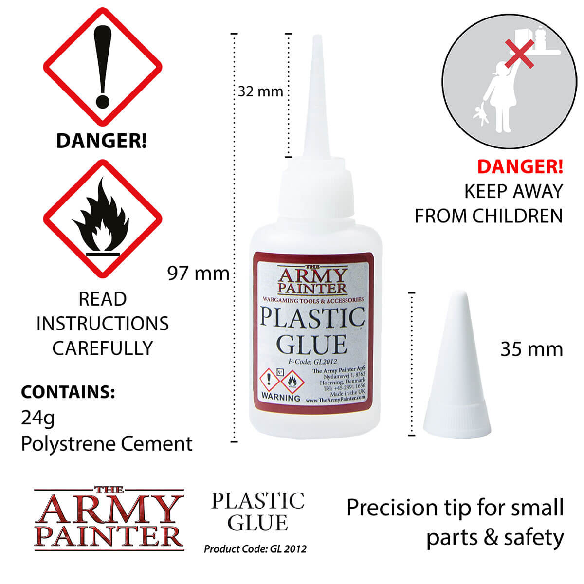 GL2012 The Army Painter - Glue: Plastic Glue