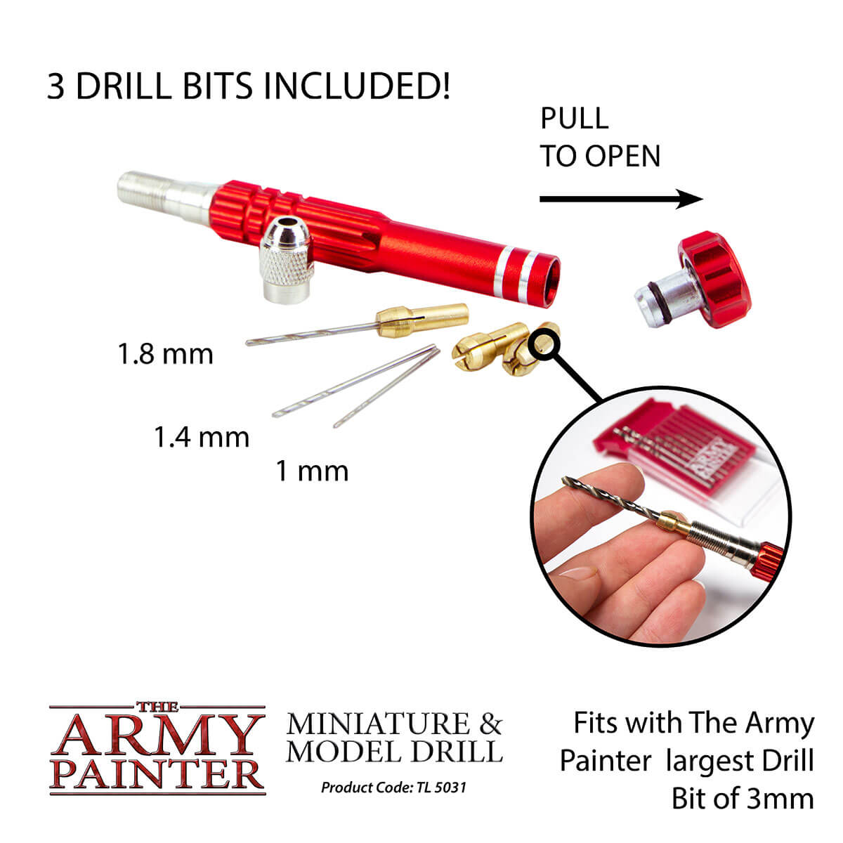 TL5031 Army Painter - Tool: Miniature and Model Drill