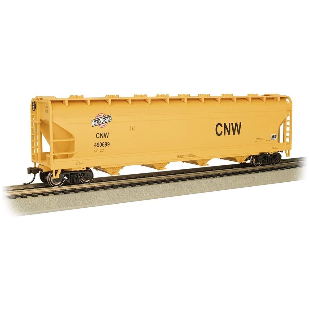 17559 Bachmann USA HO Scale 56' ACF Center-Flow Hopper - Chicago & North Western