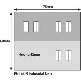 PN185 Metcalfe N Scale Industrial Unit Kit