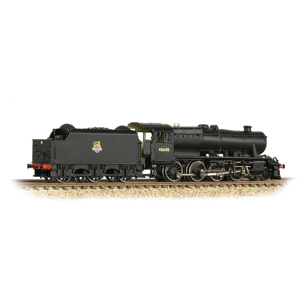 372-162 Graham Farish N Scale LMS Stanier 8F 48608 - BR Black (Early Emblem)