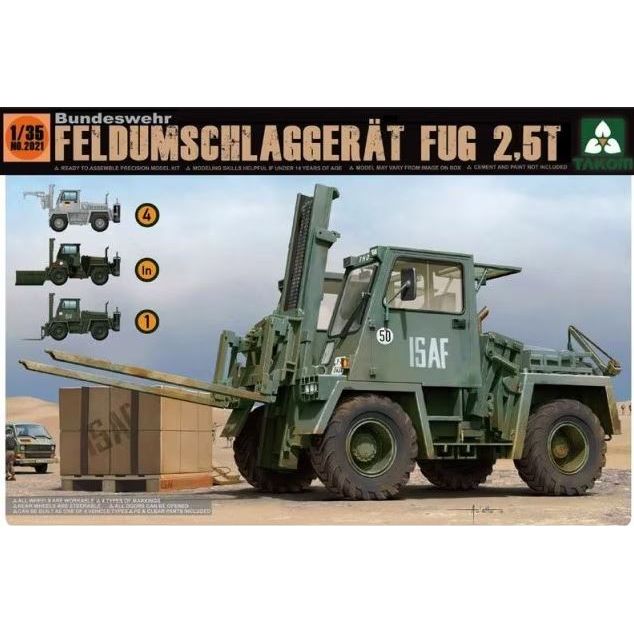 2021 Takom 1/35 Bundeswehr Forklift