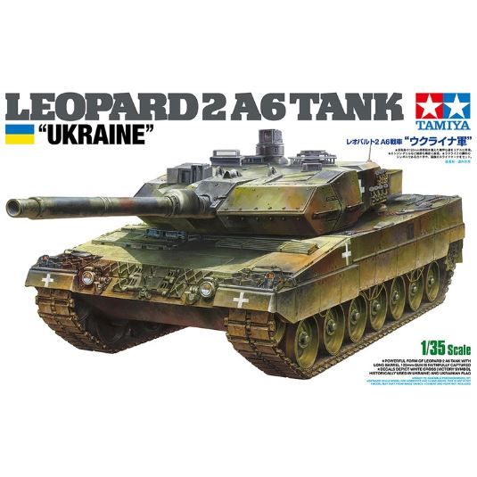 25207 Tamiya 1/35 Ukraine Leopard 2A6 German