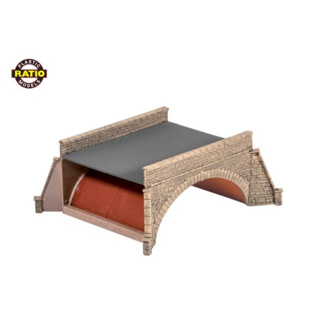 253 Ratio N Scale River/Canal Bridge kit 63mm x 93mm x 40mm