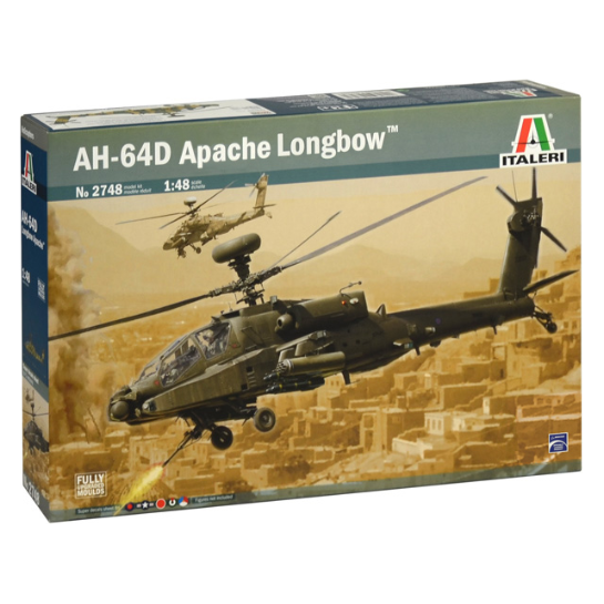 2748 Italeri 1/48 Ah-64D Longbow Apache