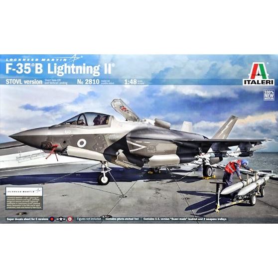 2810 Italeri 1/48 Lockheed Martin F-35B Lightning II STOVL Version