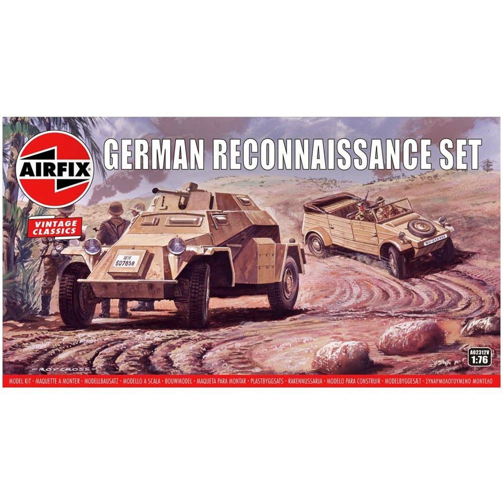 A02312V Airfix 1/76 German Reconnaissance Set