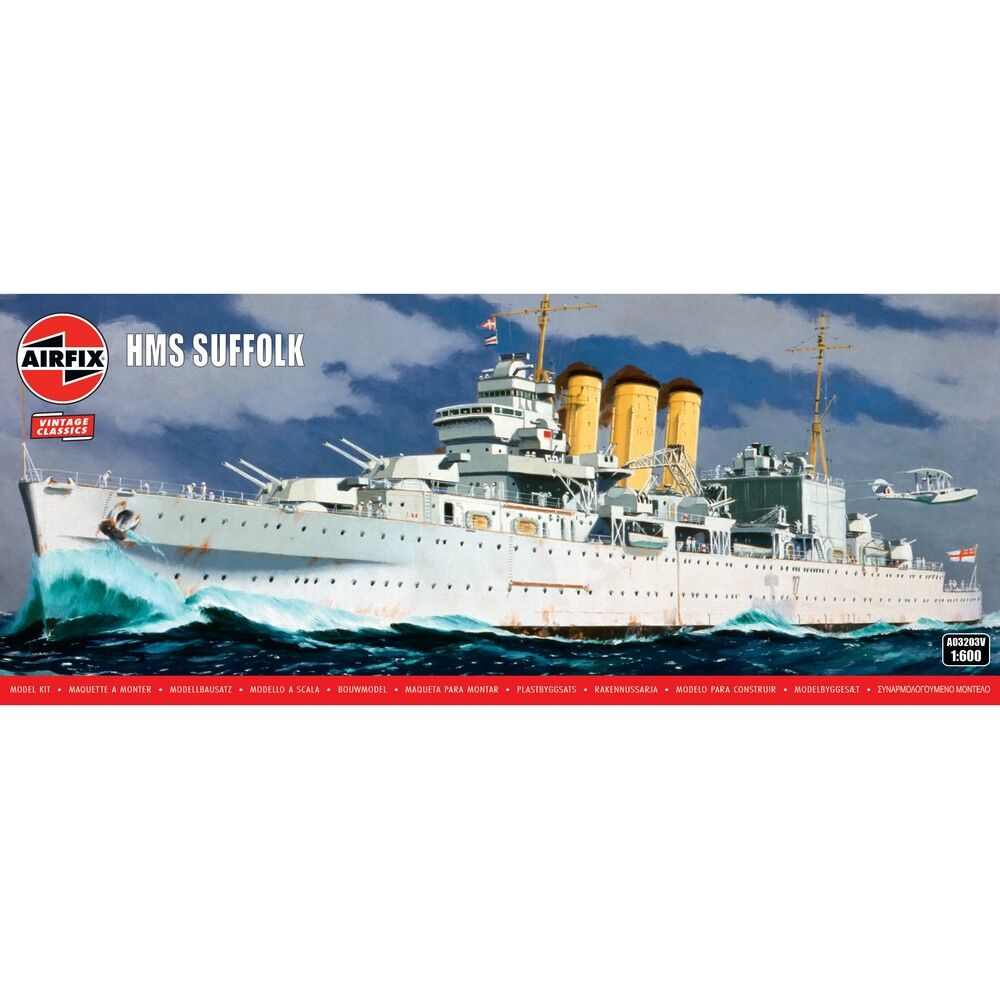 A03203V Airfix 1/600 HMS Suffolk