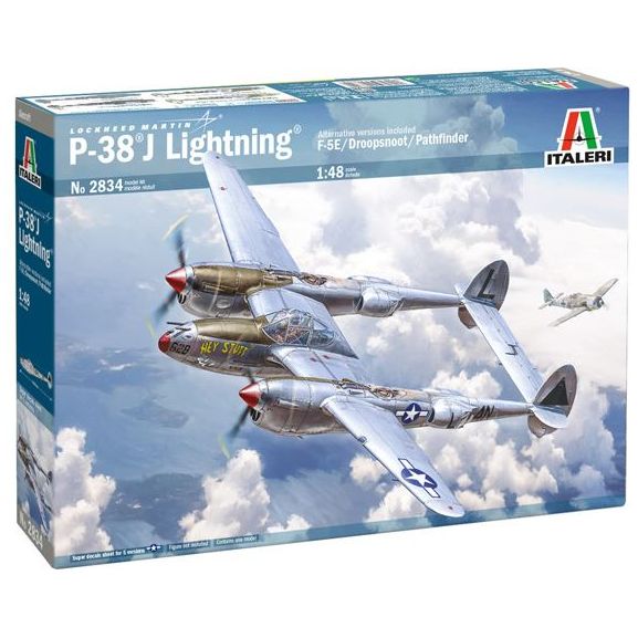 2834 Italeri 1/48 P-38 J Lightning