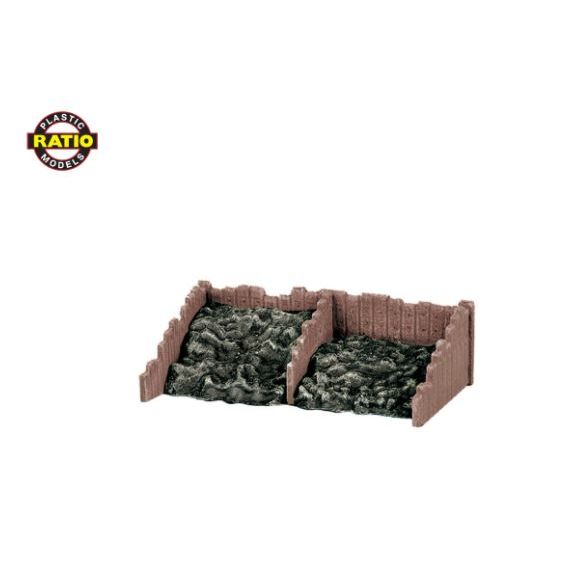 316 Ratio N Scale Coal Staithes Builder Accessories Pack