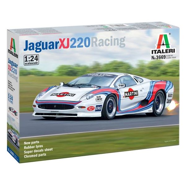 3669 Italeri 1/24 Jaguar XJ 220 Racing