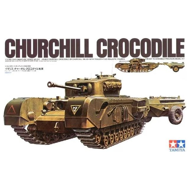 35100 Tamiya 1/35 Churchill Crocodile