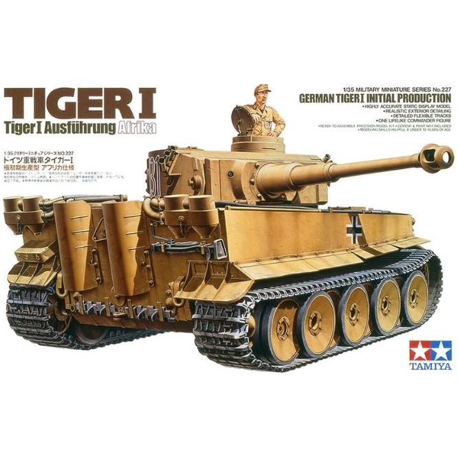 35227 Tamiya 1/35 German Tiger I Initial Production