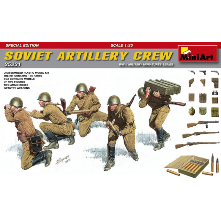 35231 Miniart 1/35 Soviet Artillery Crew