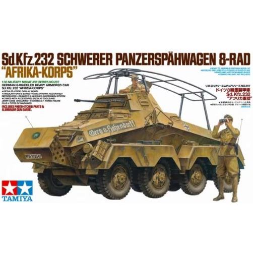 35297 Tamiya 1/35 Sd.Kfz.232 Afika Corps