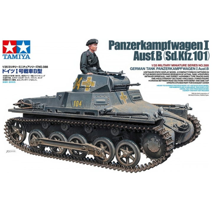 35388 Tamiya 1/35 Pz.kpfw. I Ausf.B