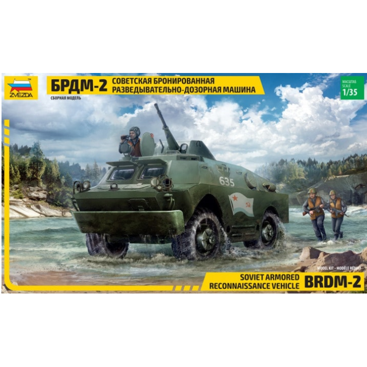 Z3638 Zvezda 1/35 BRDM-2 Russian